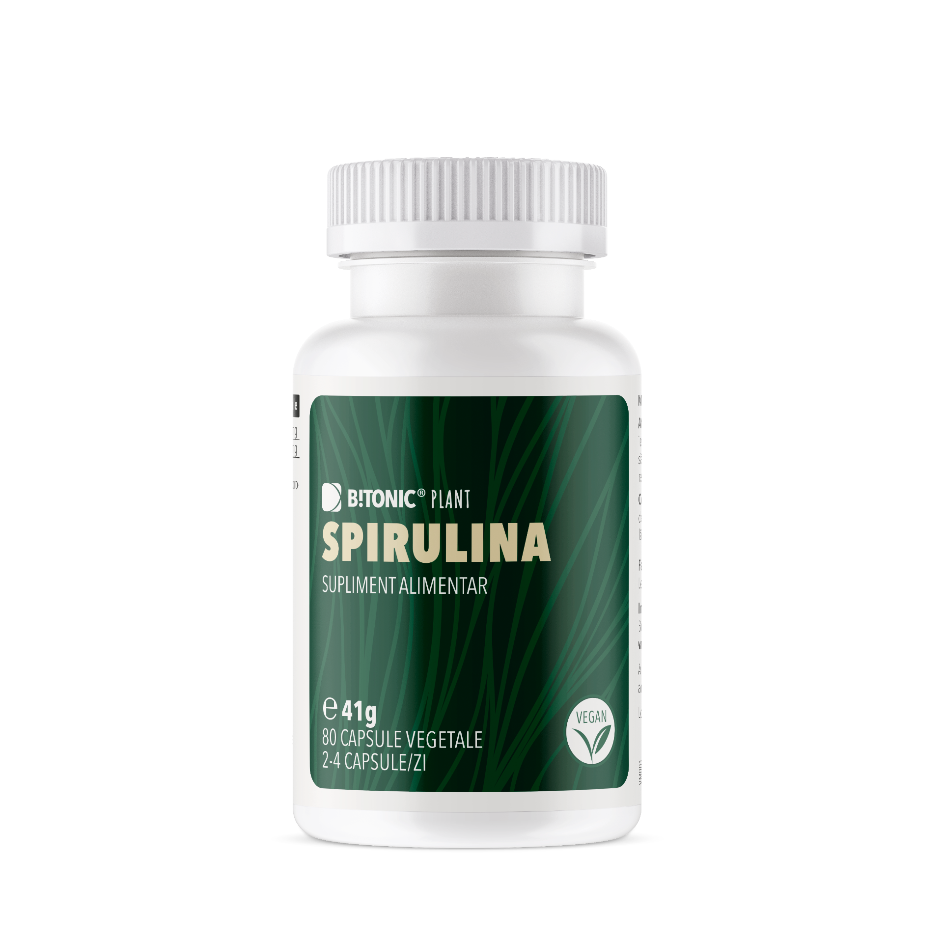 BITONIC Spirulina supplement bottle